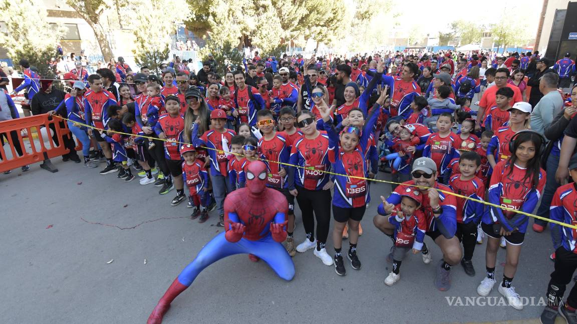$!La carrera infantil fue uno de los momentos más destacados del evento.