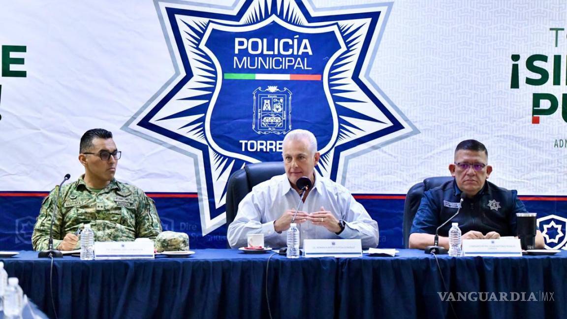 Propone Alcalde de Torreón armar estrategias de seguridad con base en indicadores