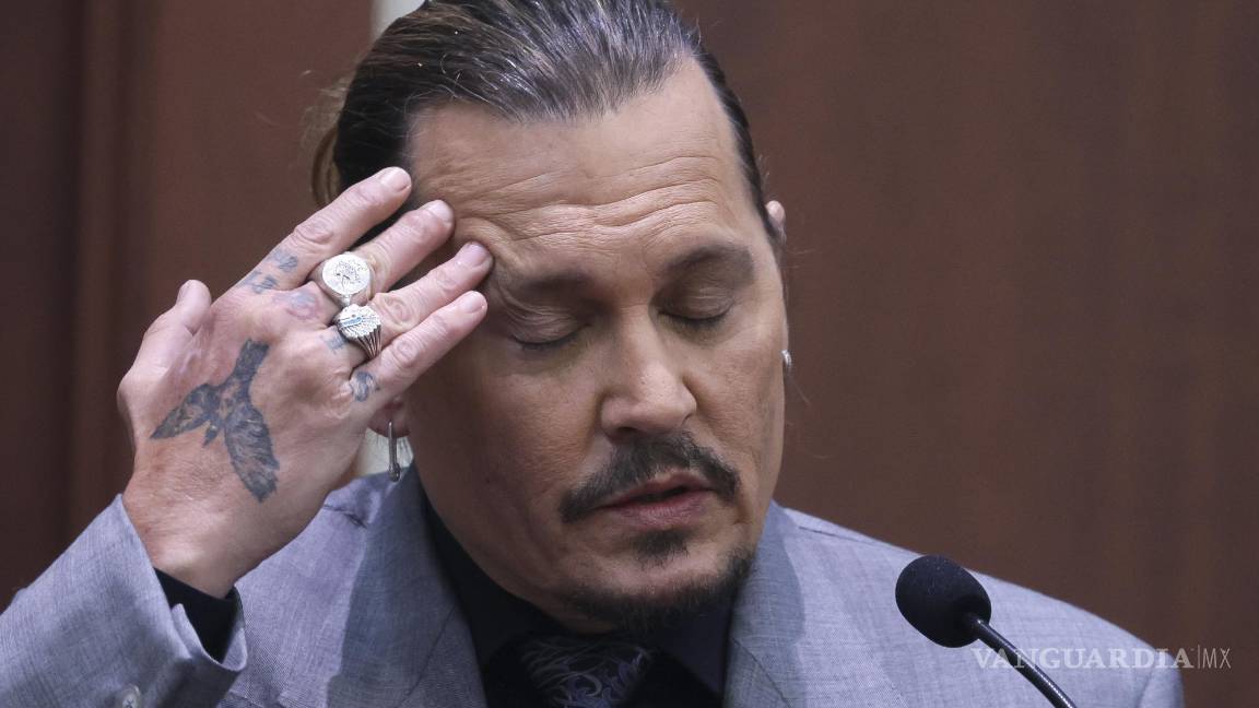 $!Durante la sesión de este miércoles se reprodujeron grabaciones de conversaciones entre Johnny Depp y Amber Heard.