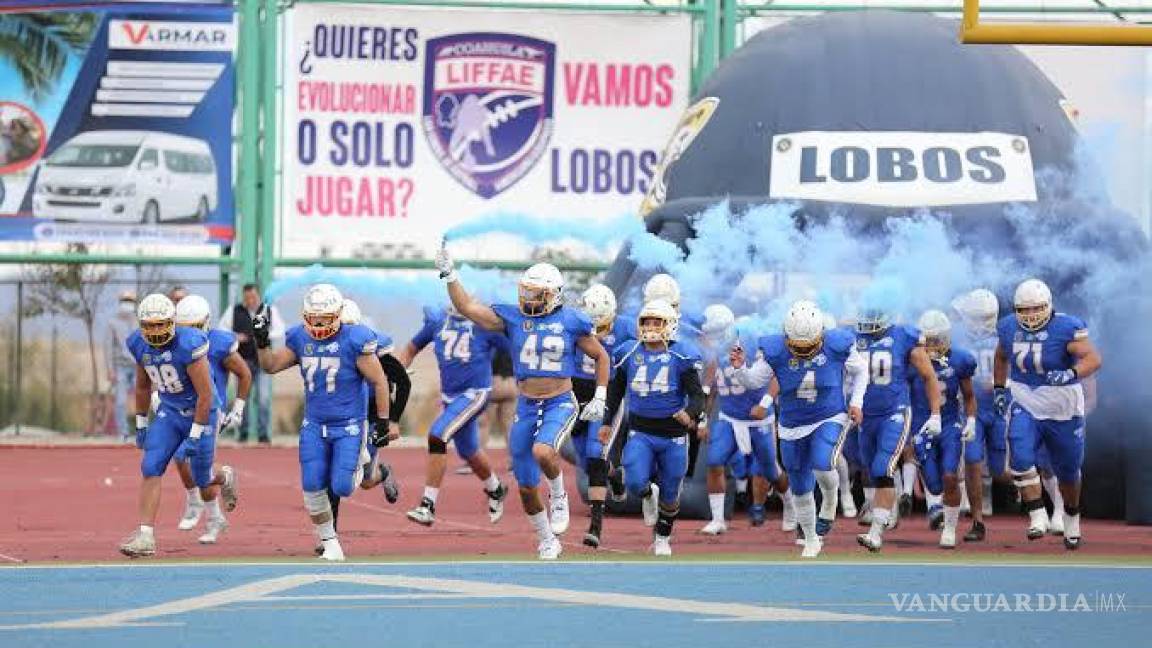 Lobos UAdeC arranca acciones en la Liga Mayor ONEFA.