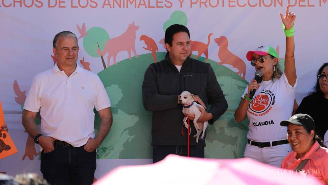 Respalda Alcalde de Saltillo marcha por los derechos de los animales