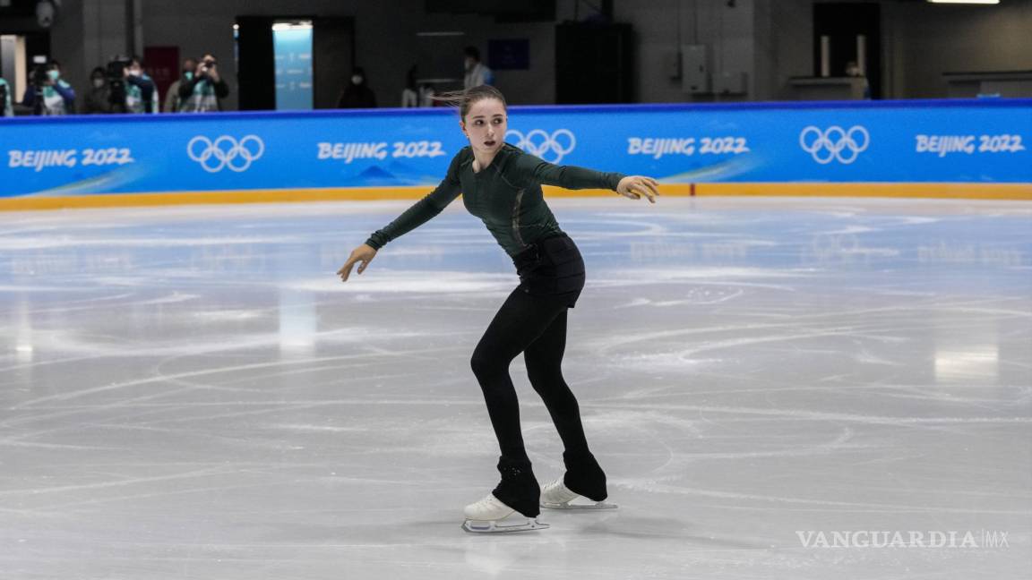 $!Kamila Valieva, por el Comité Olímpico de Rusia, en Beijing 2022.