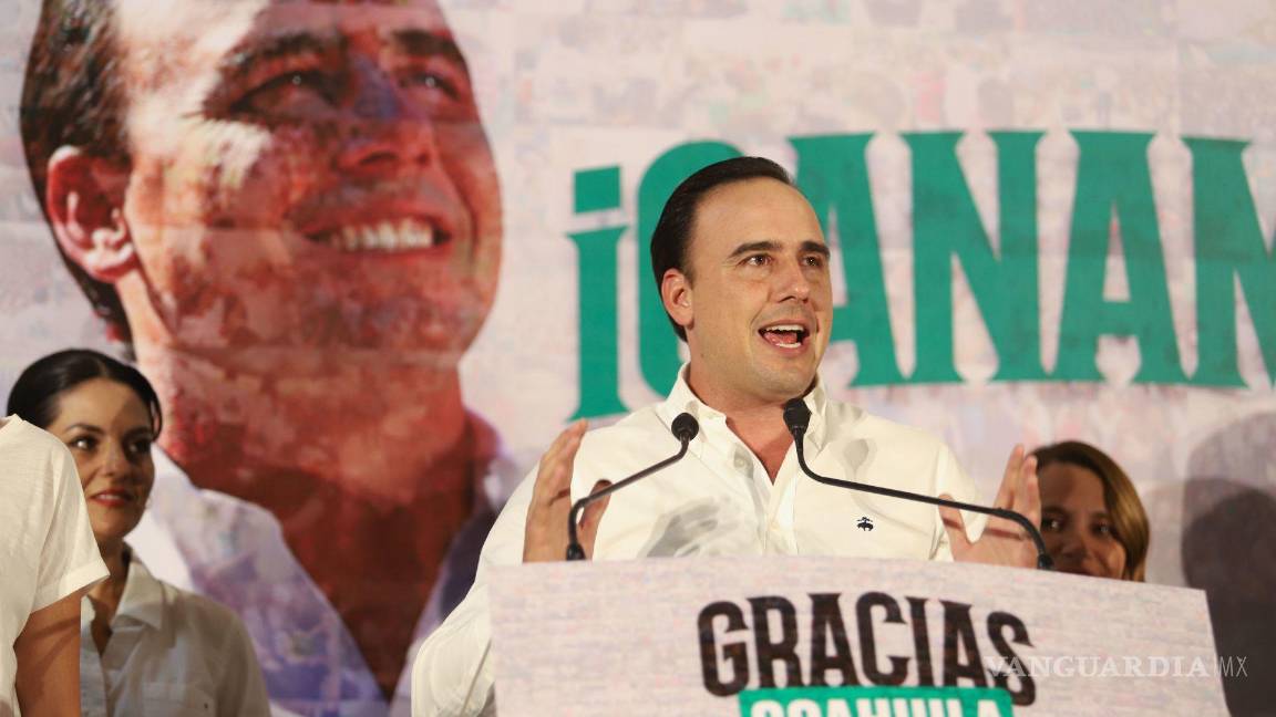 Frente ciudadano y no partidista nos dio la victoria, asegura Manolo Jiménez