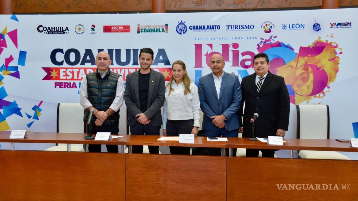 Coahuila es el estado invitado a la Feria Estatal de León 2025