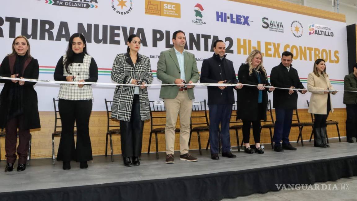 Inauguran nueva planta de Hi-Lex Controls con inversión de 15 mdd y 500 empleos nuevos