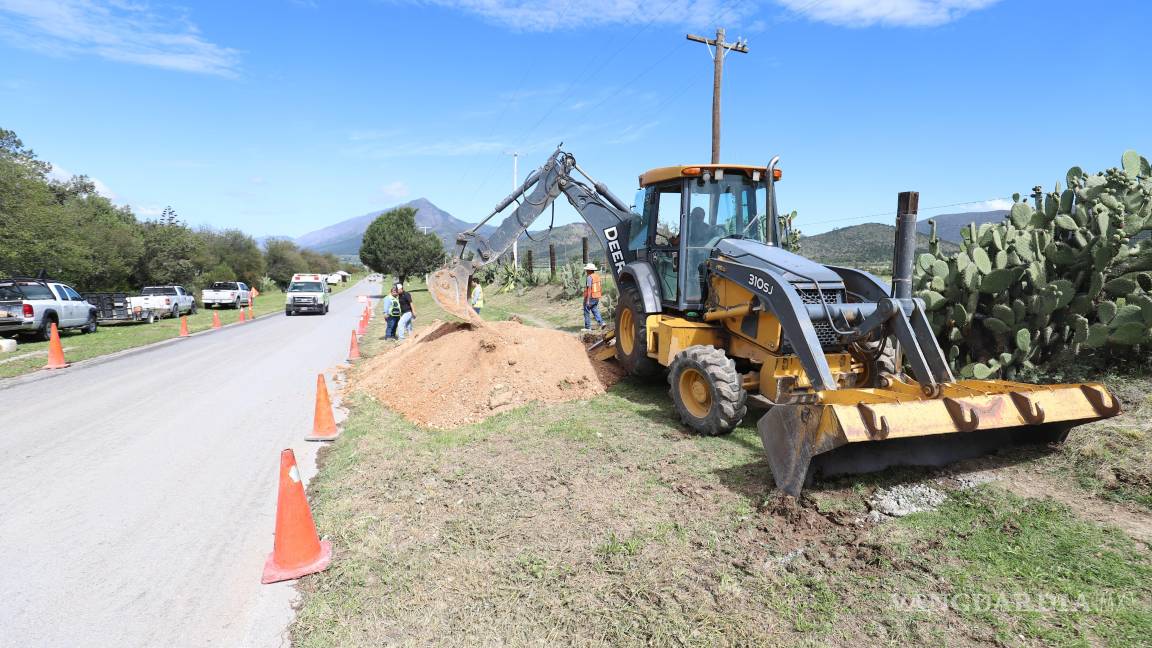 $!Arteaga embellece Los Lirios con emblemático arco de acceso