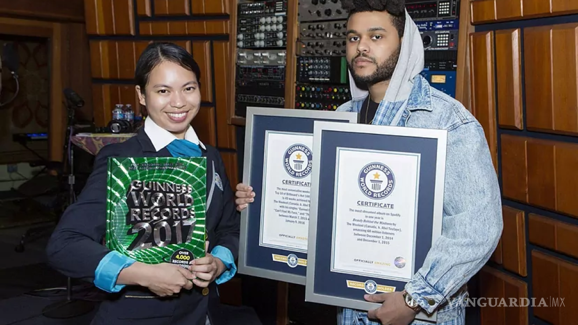 The Weeknd se consagra como el artista más popular del mundo, según Récords Guinness