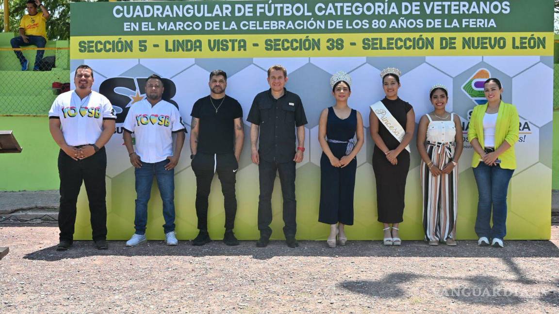Ex figura del América festeja con veteranos en San Buena