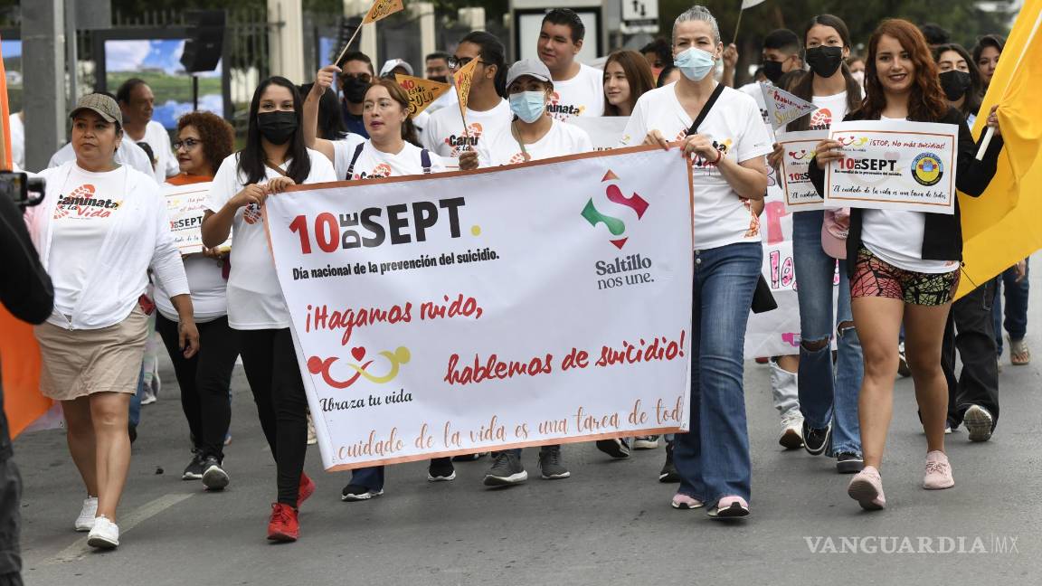 ‘Caminata por la vida’, un recorrido en Saltillo para no olvidar a quienes ya no están