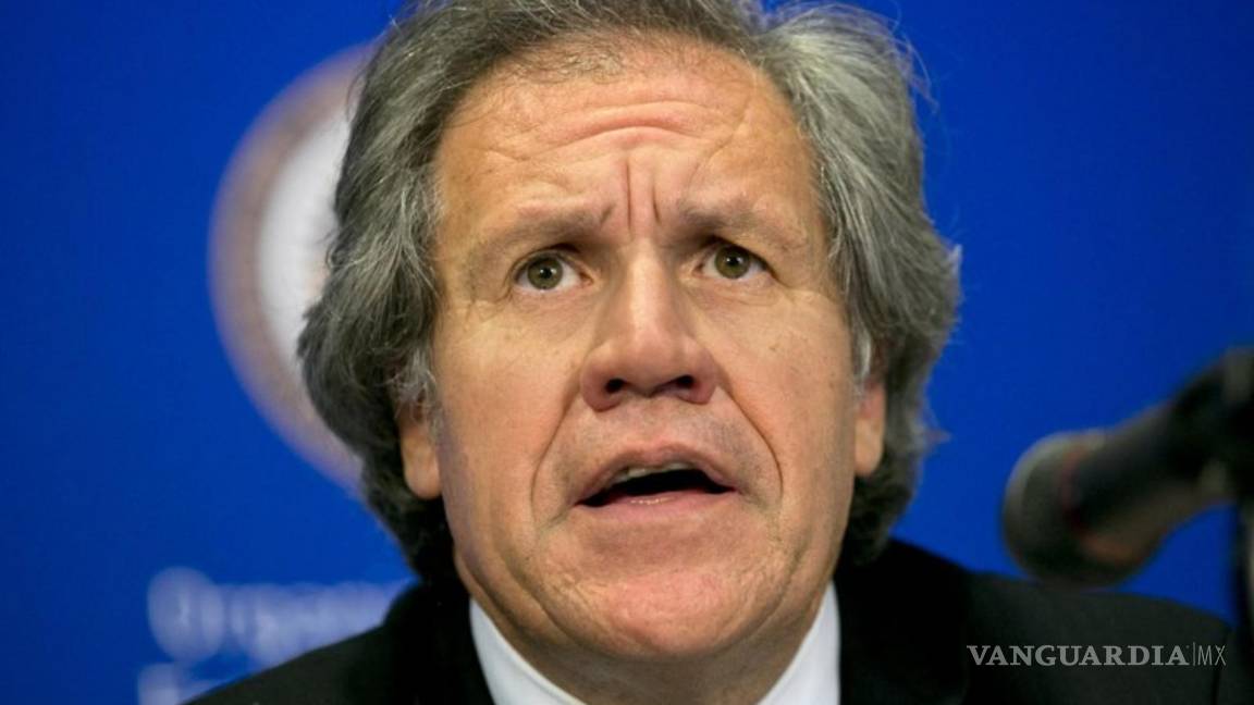 $!16/06/2015. El secretario general de la Organización de Estados Americanos (OEA), Luis Almagro, en una rueda de prensa en Washington.