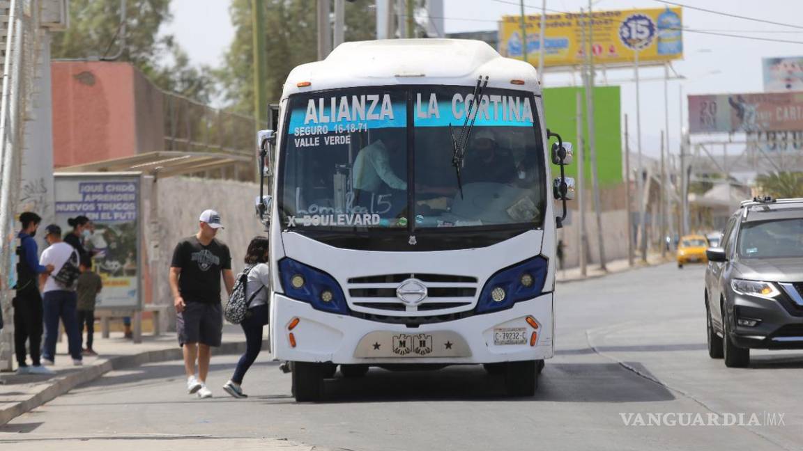 Alcalde de Torreón condiciona aumento a tarifa del transporte; de 13 subiría a 17 pesos