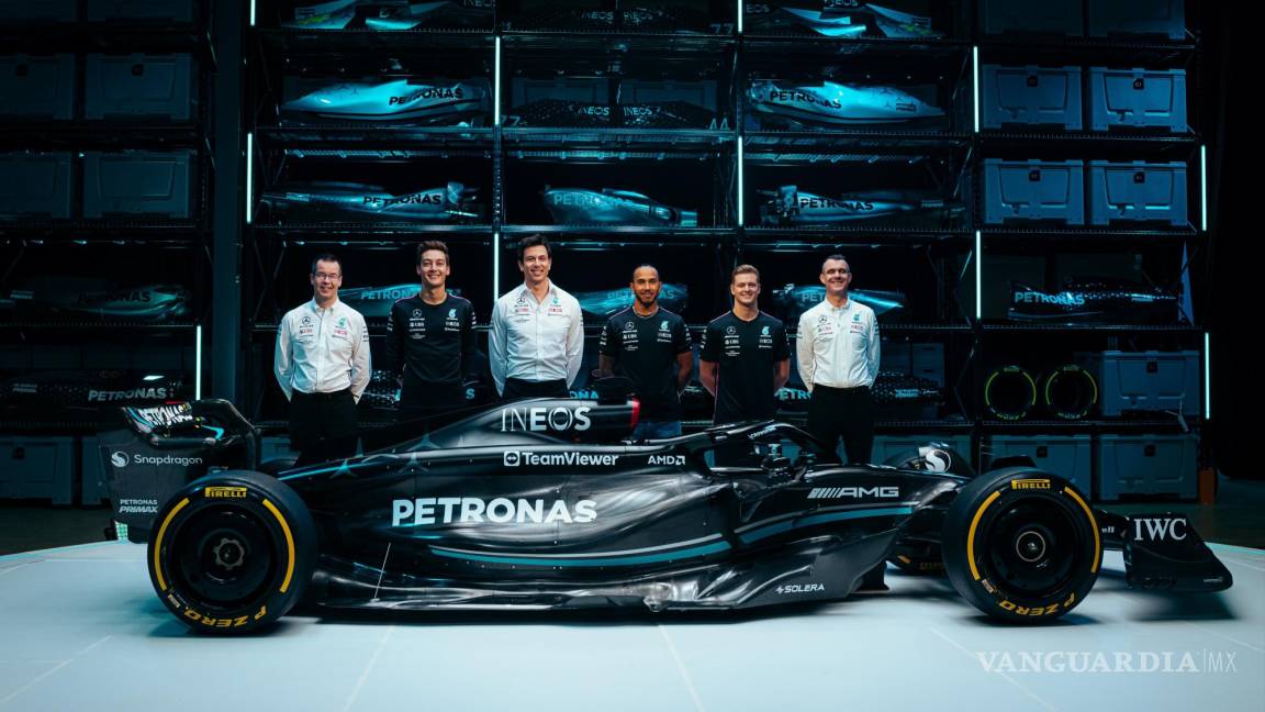 Mercedes presenta su W14 E Performance para la temporada 2023 de Fórmula 1