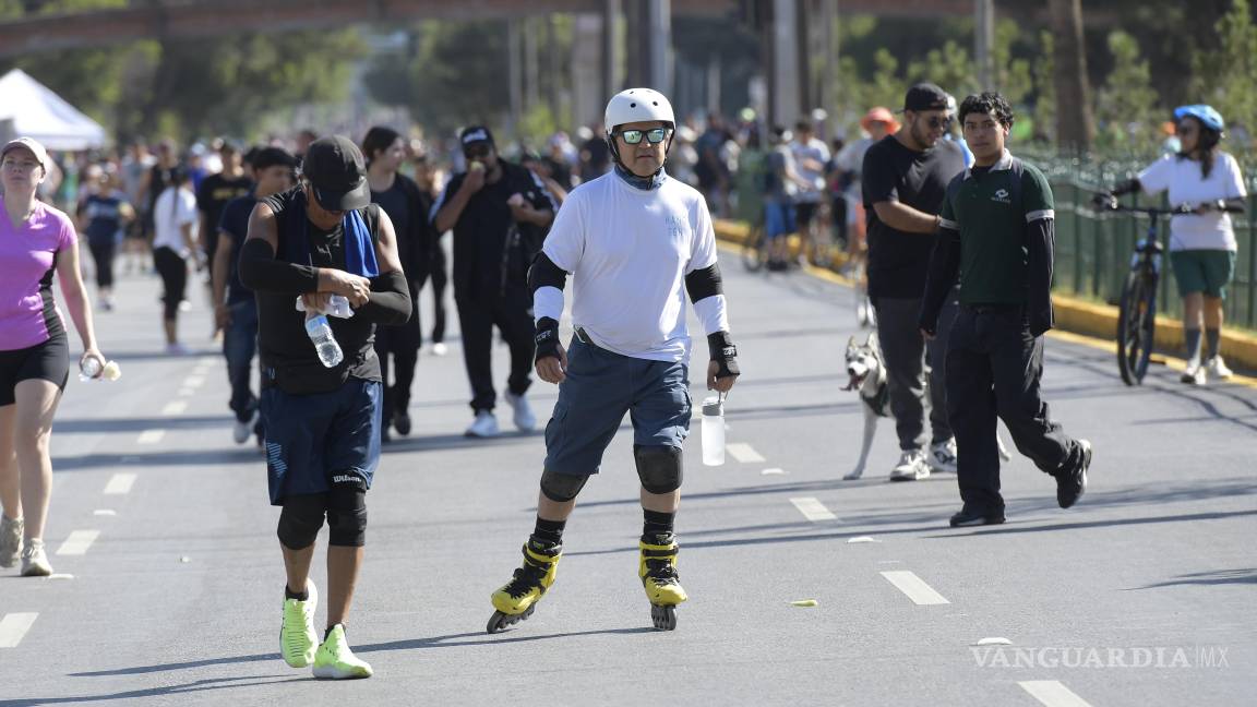 $!Desde hace 15 años, miles de familias hacen suyo este lugar cada domingo para convivir, ejercitarse y disfrutar al aire libre.
