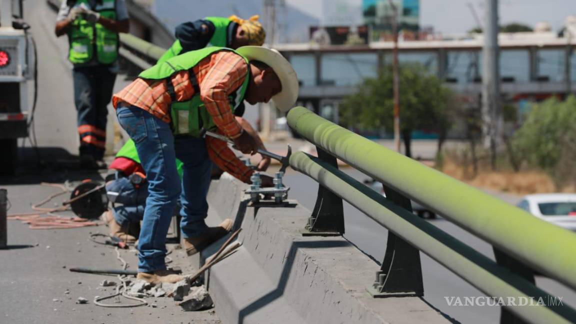 Refuerzan en Saltillo acciones de mantenimiento urbano