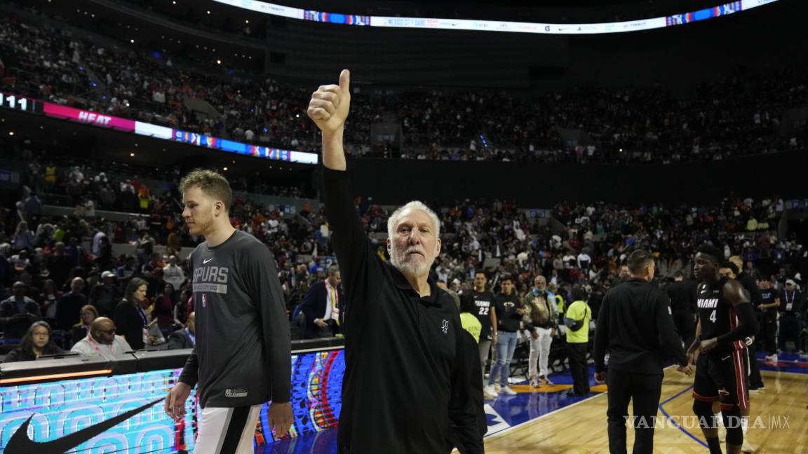 Gregg Popovich rumbo a la inmortalidad en el basquetbol de la NBA