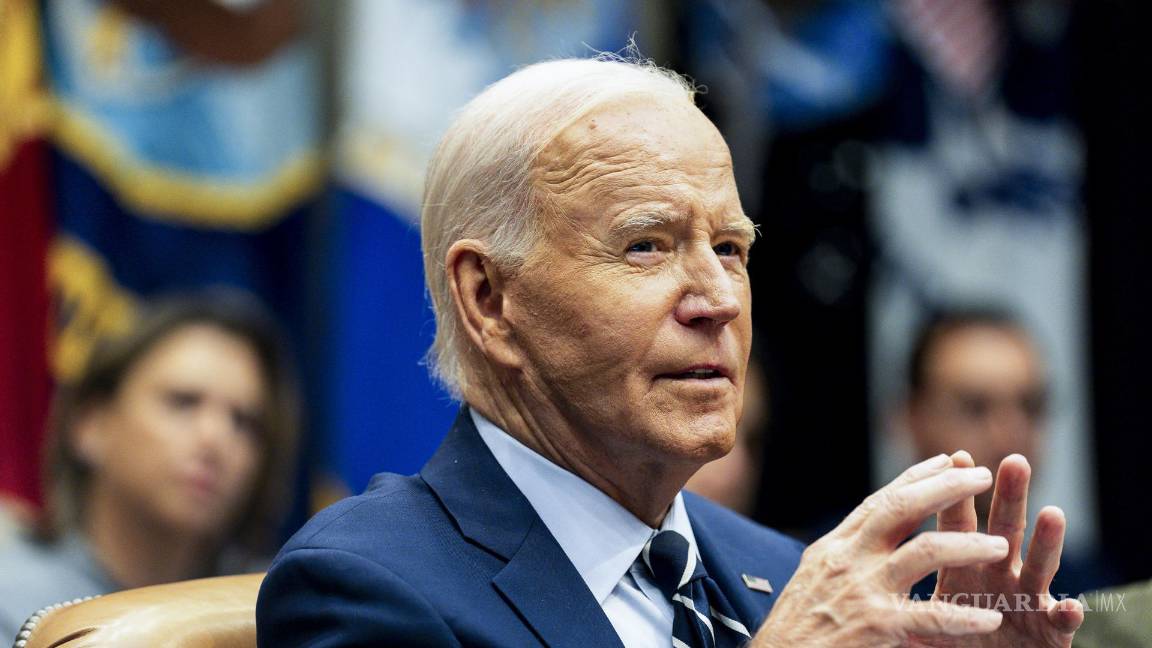 $!El presidente de Estados Unidos, Joe Biden, habla durante una actualización sobre la respuesta federal a los huracanes Helene y Milton, en la Casa Blanca.