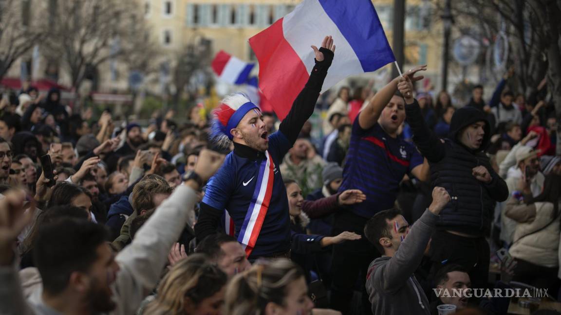 La afición francesa no se esperaba la derrota