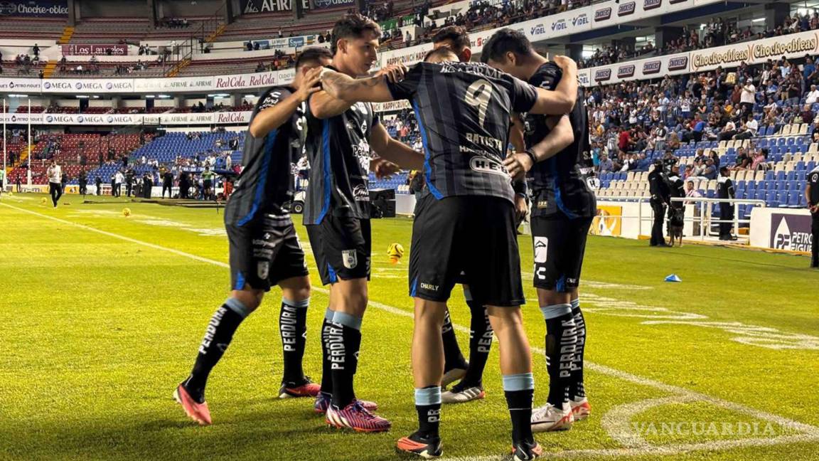 ¡Cantaron los Gallos en su casa!: Querétaro golea al Atlético de San Luis 4-1