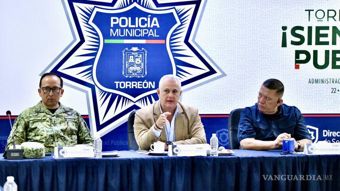 Alcalde de Torreón destaca servicio social de la Policía de Torreón
