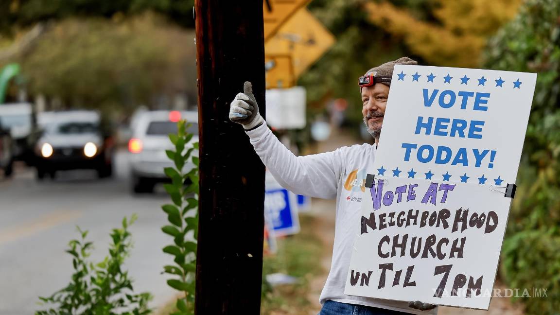 $!Kamala Harris y Donald Trump llegaron al día de las elecciones centrados en siete estados en disputa.