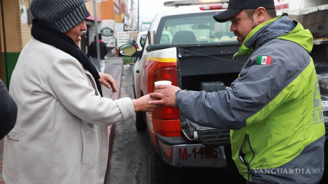 Activa Saltillo programa invernal de protección a personas en situación vulnerable