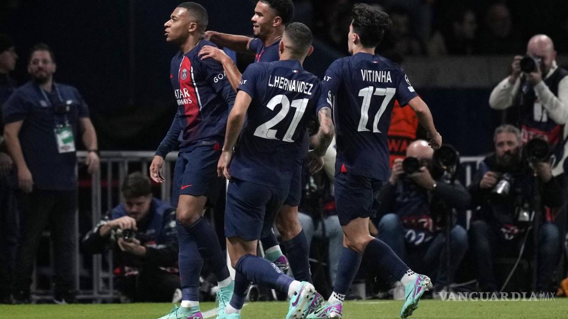 El PSG se redime en la Champions con goleada 3-0 sobre Milan