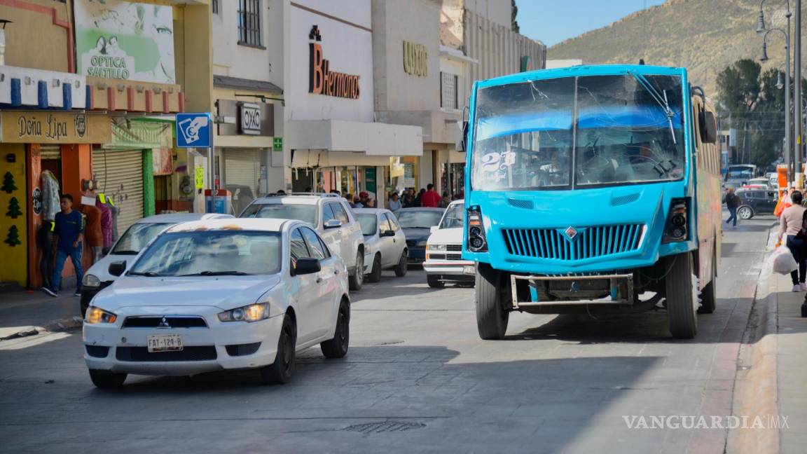 Saltillo: arrancará plan de modernización del transporte con 20 rutas manejadas como empresas