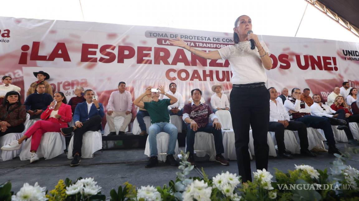 POLITICÓN: De visita en Coahuila, alertan a Claudia de ciertas compañías... al menos para las fotos
