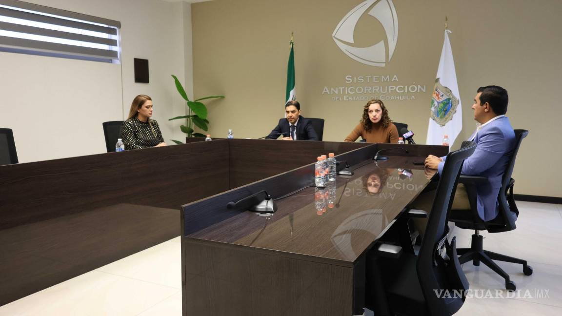 $!Desde Coahuila, el titular del Sistema Nacional Anticorrupción llamó a dar “un voto de confianza” al esquema centralizado de transparencia.