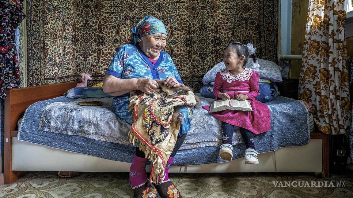 $!Imagen del reportaje Los niños del gran bosque frío, de la fotógrafa rusa Natalia Saprunova, ganadora del tercer premio del concurso internacional de UNICEF.