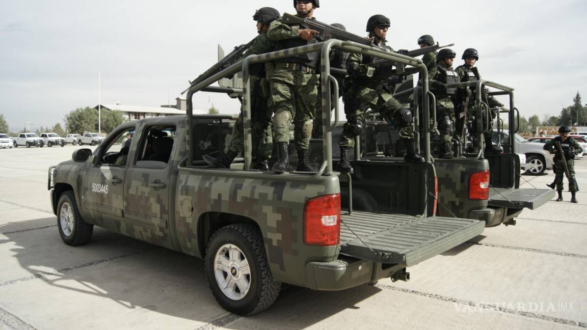 PAN Coahuila rechaza permanencia de Ejército en las calles; no hay estrategia de seguridad