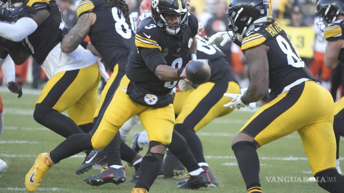 Russell Wilson lidera a los Steelers en una sólida victoria sobre los Browns