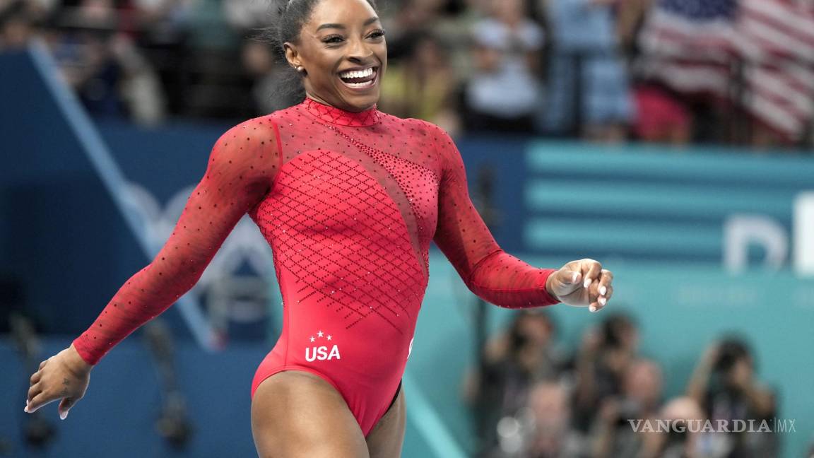 Simone Biles logra séptima medalla olímpica de oro en el salto de potro en París 2024