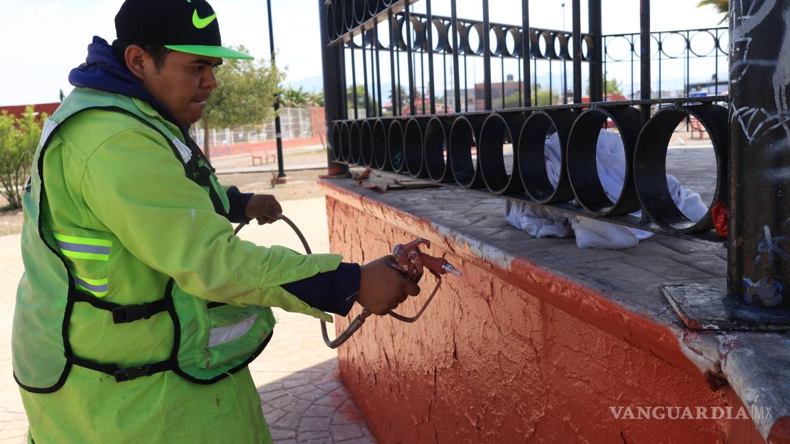 $!Además de la rehabilitación de las canchas, se instalarán luminarias, sistema de riego, rampas, mesas de ajedrez y ping pong.