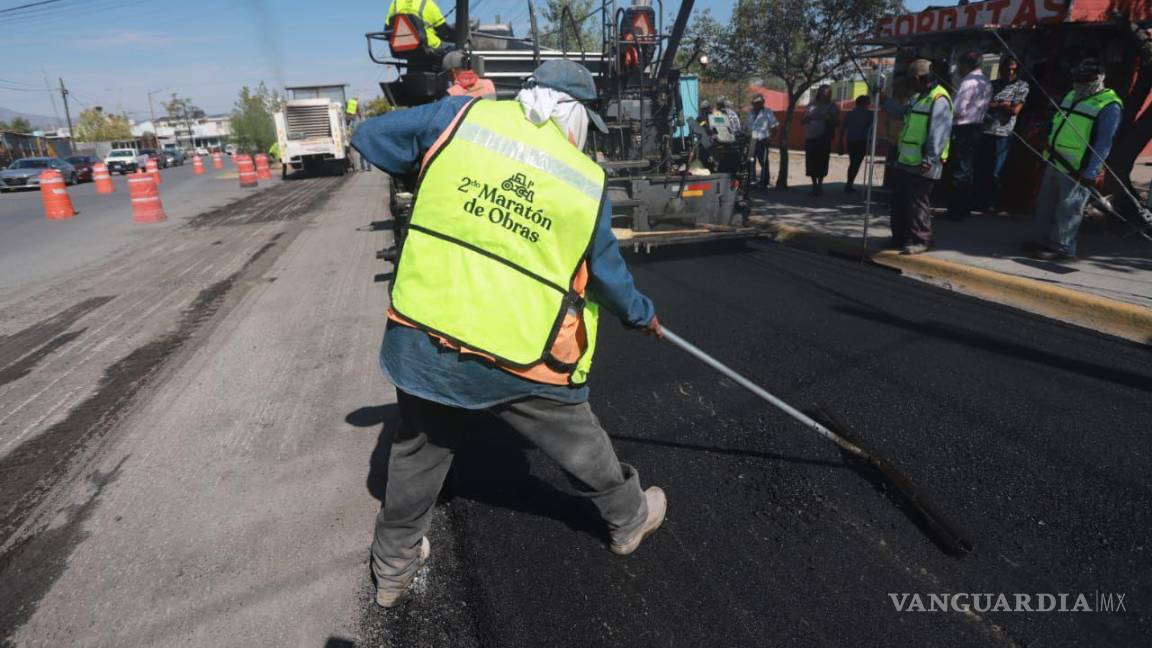 Repavimentación del bulevar Vicente Guerrero, un logro conjunto para los vecinos del sur de Saltillo