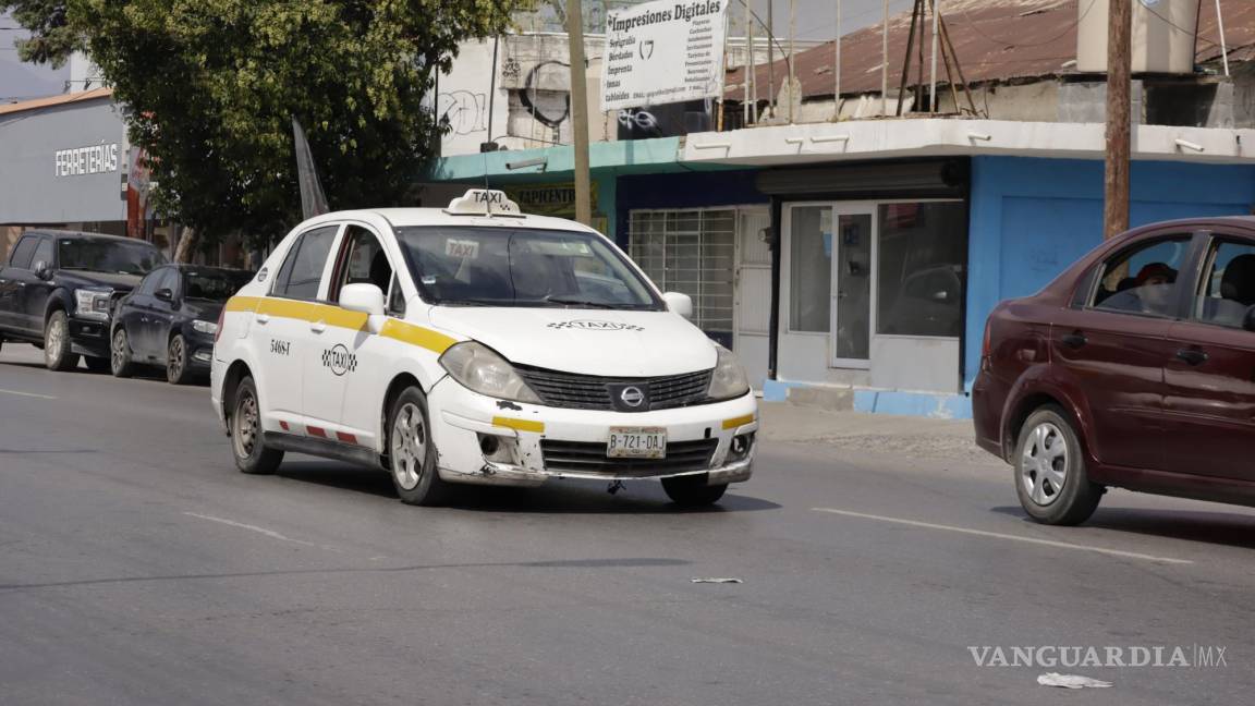 Taxis ‘colectivos’ tienen permitido operar: IMT Saltillo
