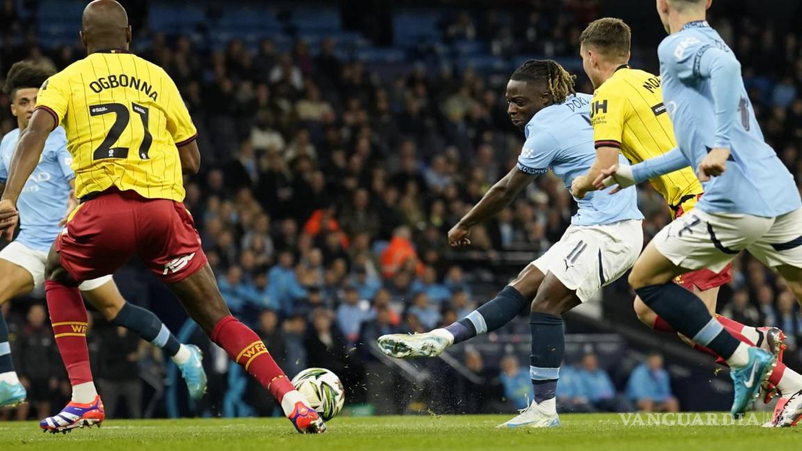 ¡Dominio total! Manchester City brilla y se basta con los suplentes