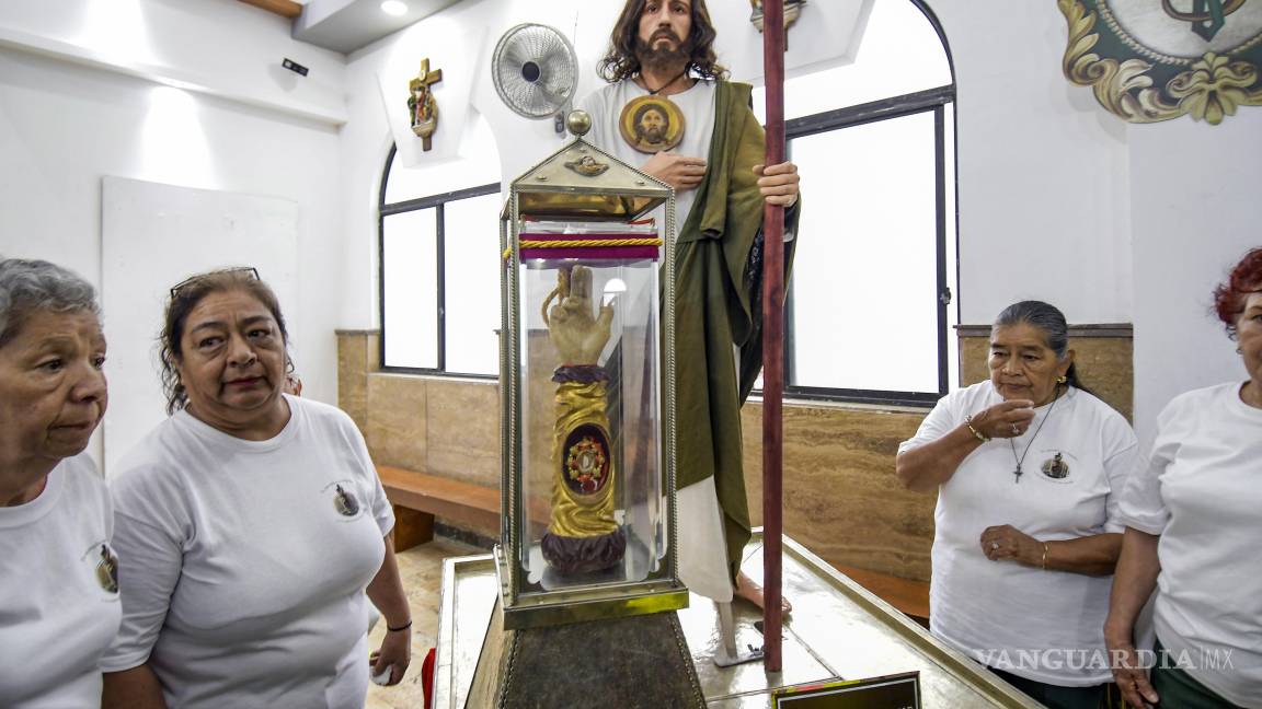 La Región Centro de Coahuila se llena de fe con la llegada de la reliquia de San Judas Tadeo