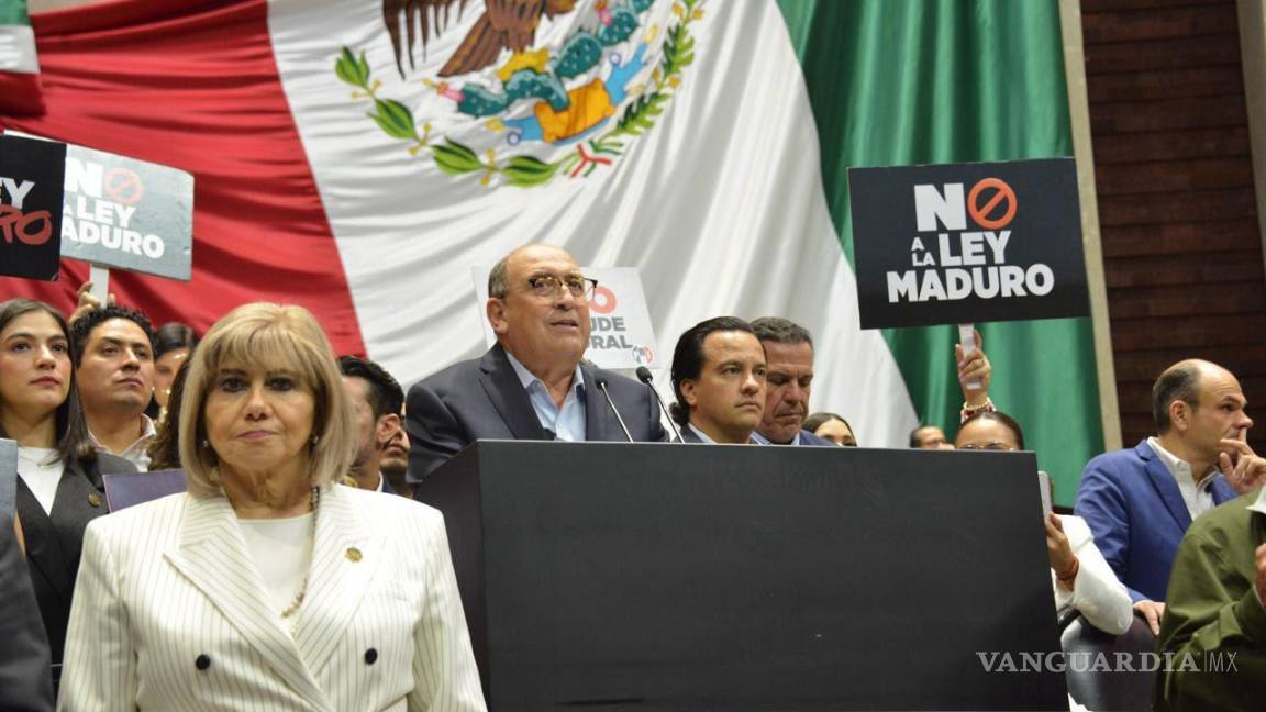 $!El diputado Rubén Moreira advirtió en tribuna que la reforma electoral podría concentrar el poder político y debilitar la representación de la oposición.
