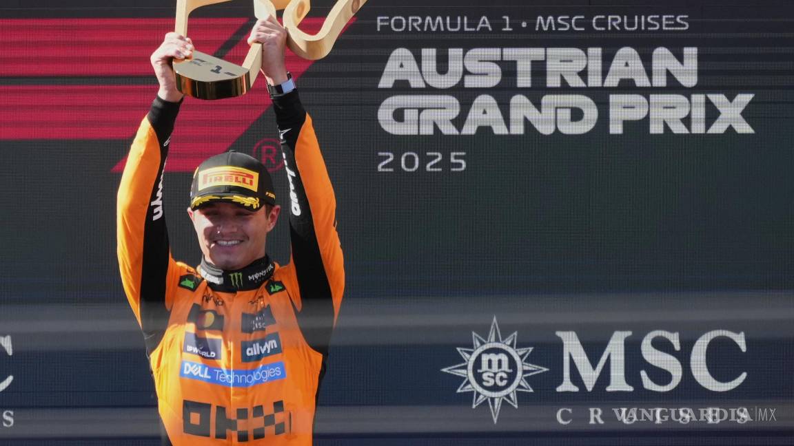 Lando Norris gana el GP de Austria 2025 tras duelo con Oscar Piastri