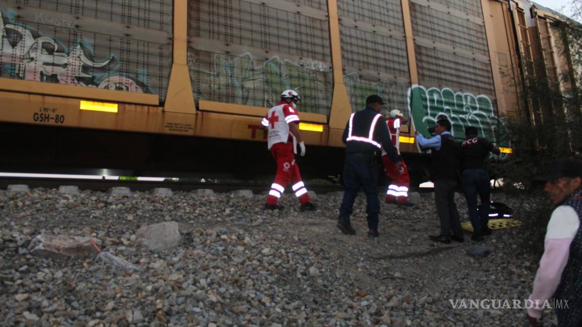 Muere cercenada por el ferrocarril en Saltillo