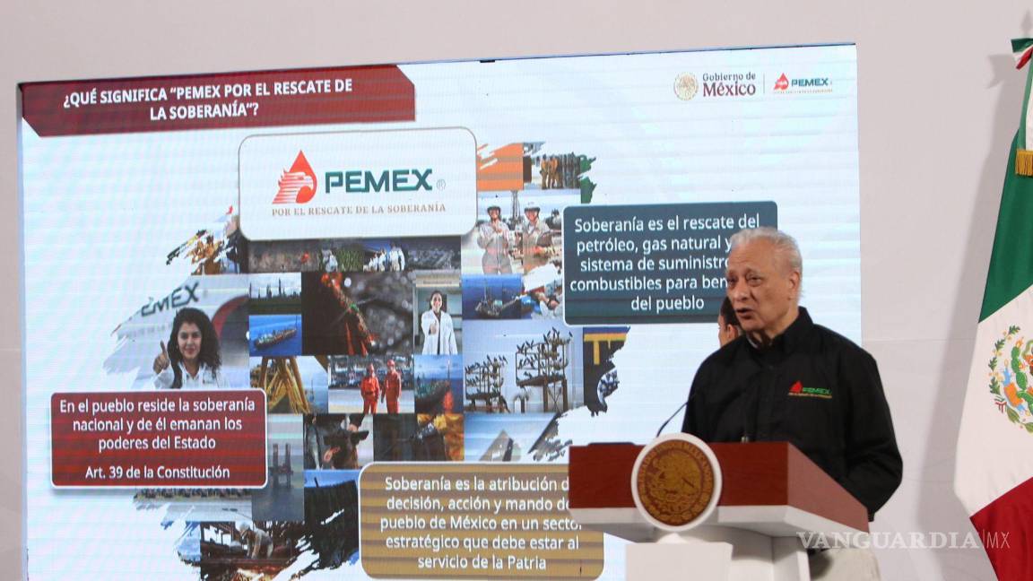 $!Víctor Rodríguez Padilla, director de Petróleos Mexicanos. Pemex Exploración y Producción reportó que en 2024 perdió 37 mil millones de pesos.
