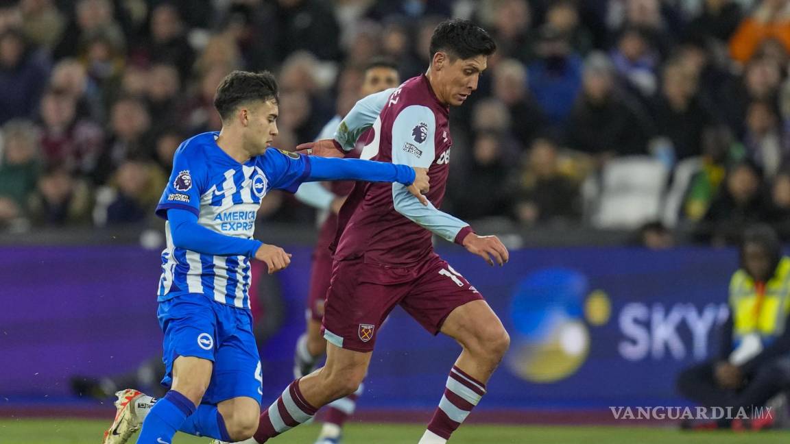 Mexicanos en la Premier League: Edson Álvarez es titular y juega 90 minutos en el empate entre West Ham y el Brighton
