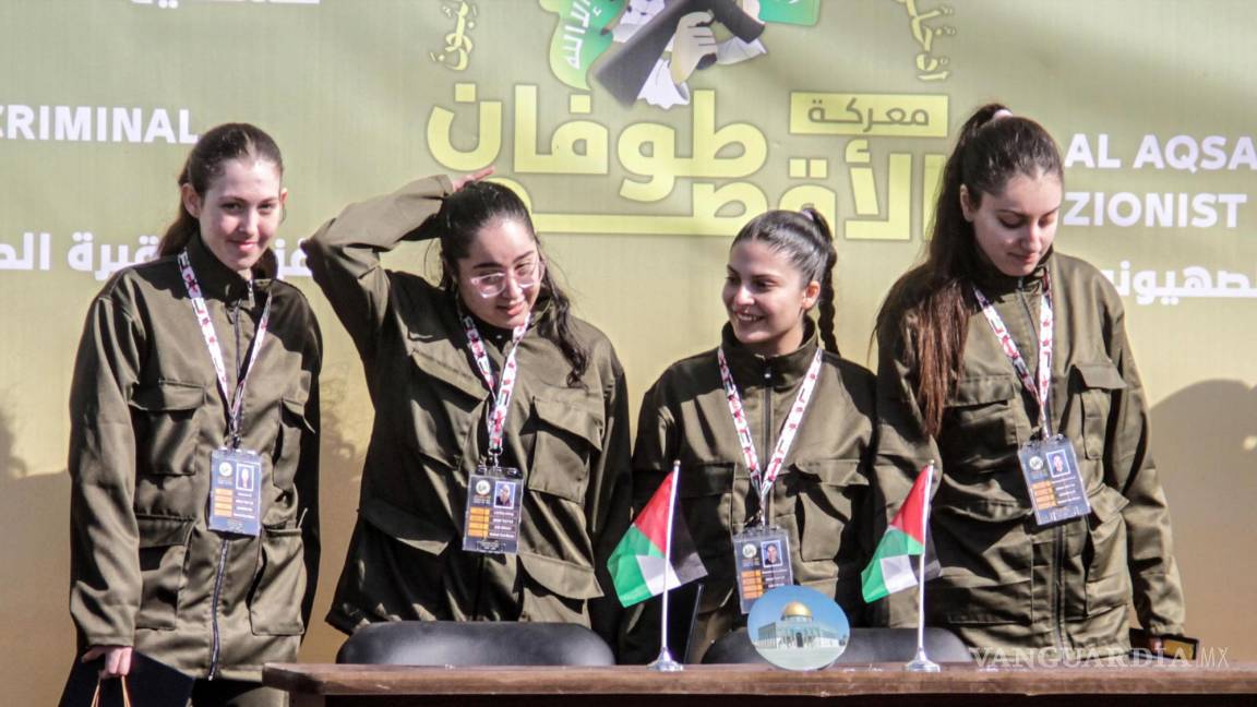 Hamás libera a cuatro mujeres soldado israelíes en la Franja de Gaza