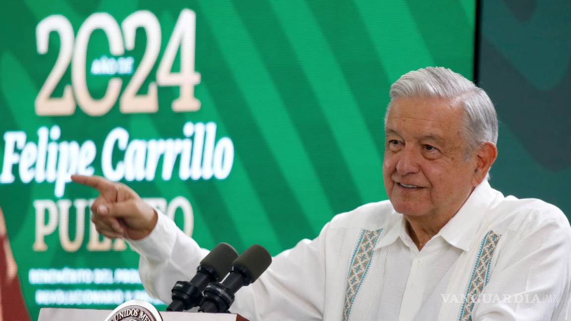$!El presidente Andrés Manuel López Obrador dijo que la información era falsa, pese a que fue publicada por la CRE.