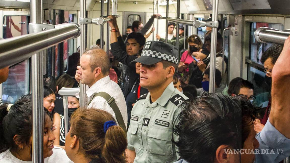 Suspenden a agentes de GN por detención en el Metro