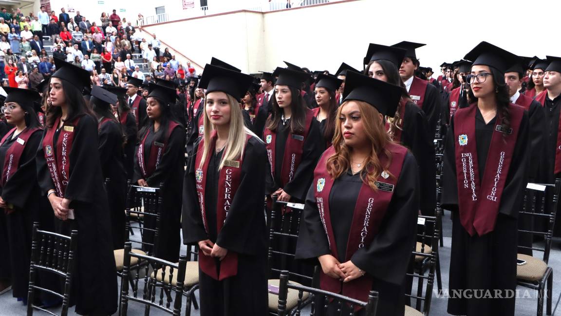 $!Ingenieros en Gestión Empresarial, Industrial y Mecatrónica lideran la generación con mayor número de egresados.