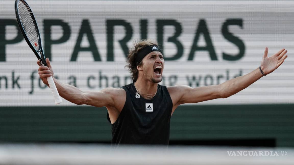 Zverev pone freno al fenómeno Alcaraz en Roland Garros