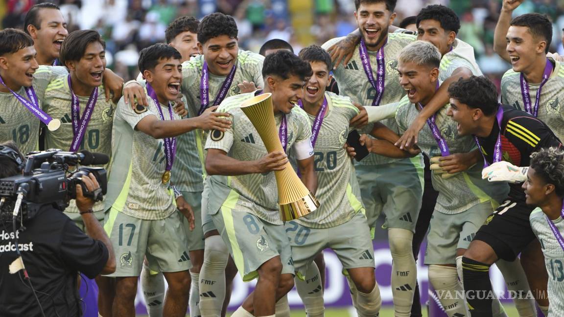 México conquista el Campeonato Sub-20 de Concacaf con emocionante remontada ante Estados Unidos