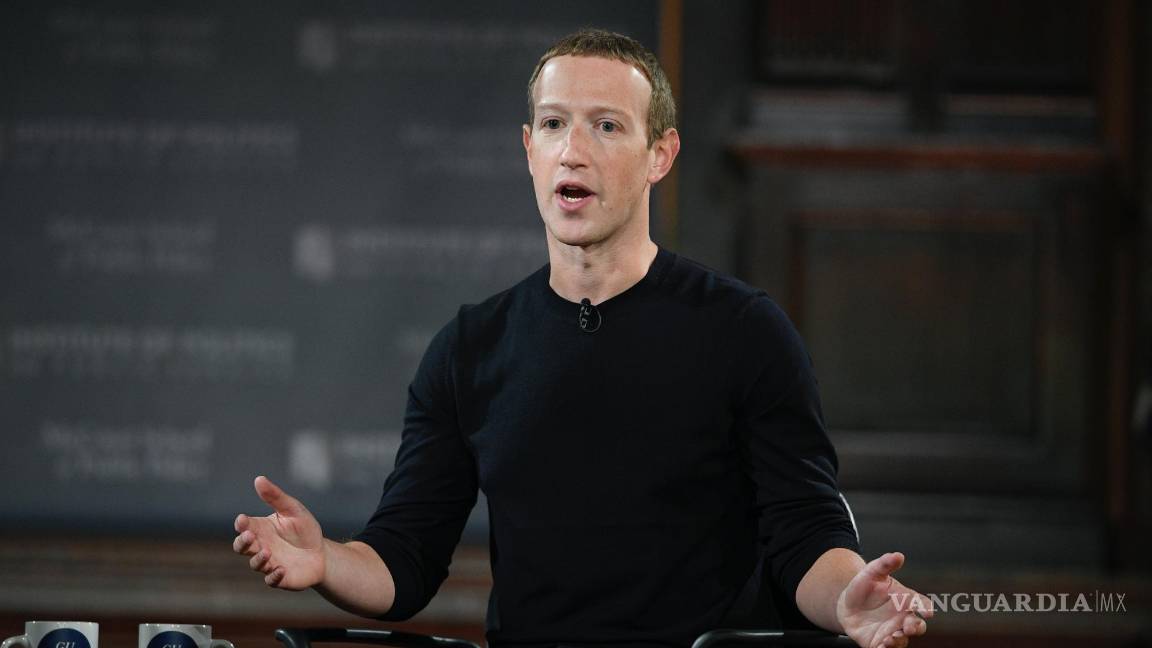 $!Mark Zuckerberg habla en la Universidad de Georgetown, el 17 de octubre de 2019, en Washington.